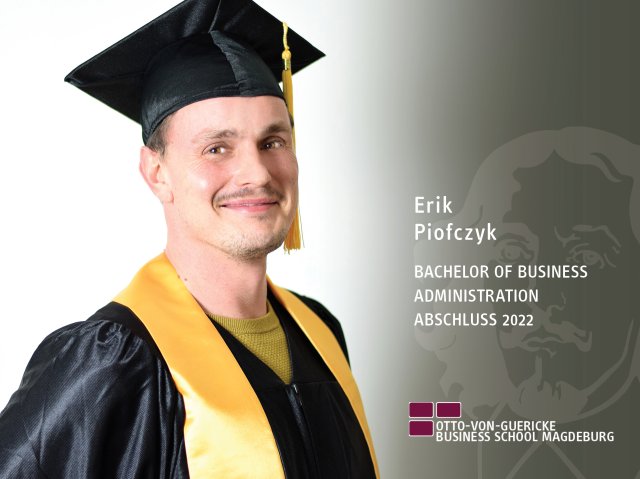 Erik Piofczyk (BBA-Abschluss 2022)